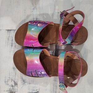 Cat & Jack Kids Sandals - Multicolor and Brown